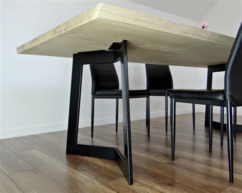 dining table legs metal fabrication|metal dining room table legs.